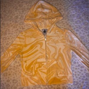 SOLD Juicy Couture Women’s long sleeve cropped zip up Matching set/Tracksuit